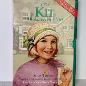 American Girl Kit books set of 3 in sleeve